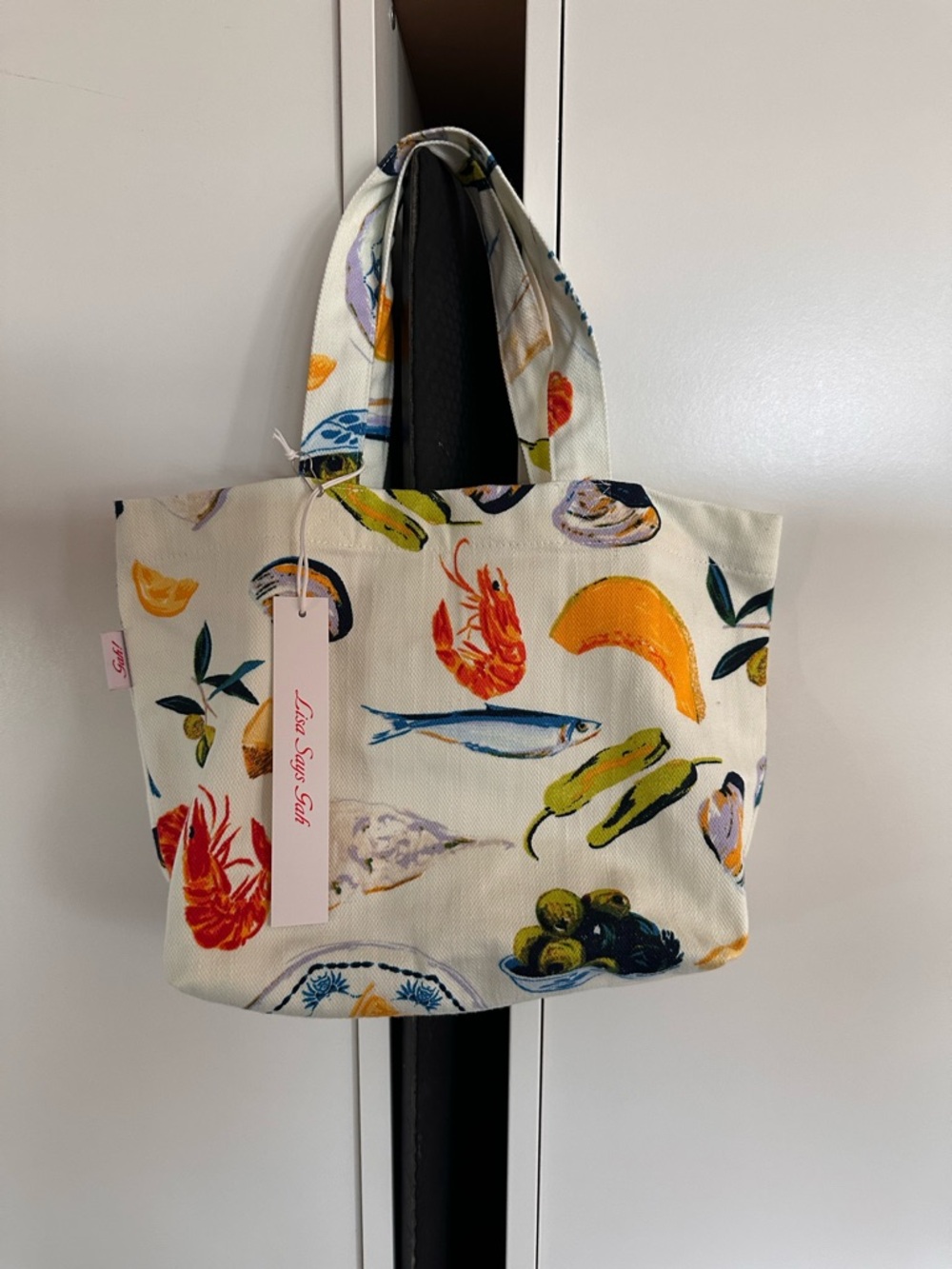 NWT Lisa Says Gah Mini Tote Tapas